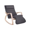 Miniatyrbild 1 av 7: Relax Chair - Rocking Chair with Footstöd - Relax fåtölj - Dark Grey