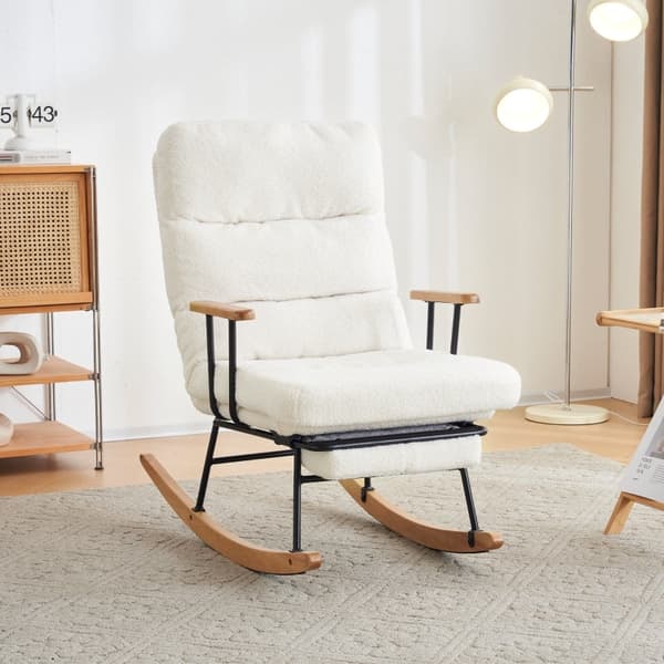 Rootz Ergonomic Gyngestol - Hvilestol - Lounge Chair - Optimal komfort - 58cm x 102cm x 100cm
