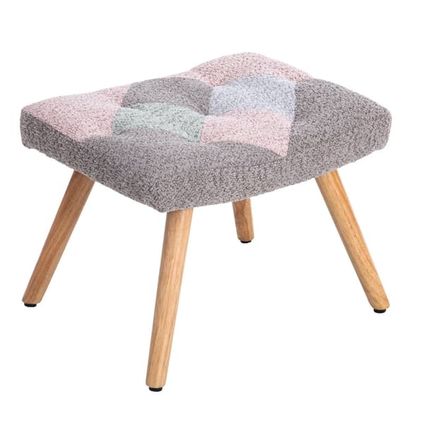 Rootz gyngestol & fodskammelsæt - Loungestol - Afslapningsstole - Flerfarvet - 68L x 83W x 91H cm - Komfort og ergonomisk design