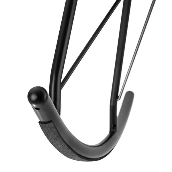 Gyngestol Swing med stålskinner og tyk polstring - sort/beige