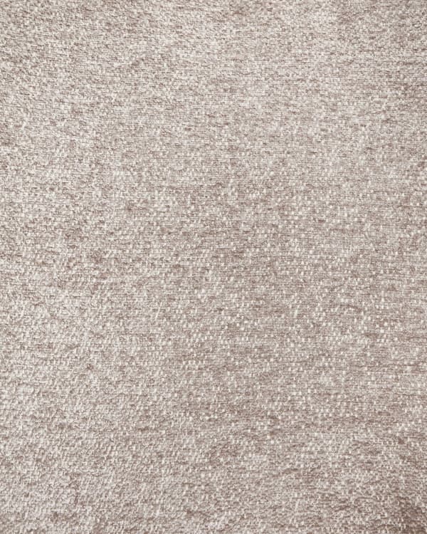 Ødelagt taupe polstret gyngestol på træpæle med armlæn moderne design