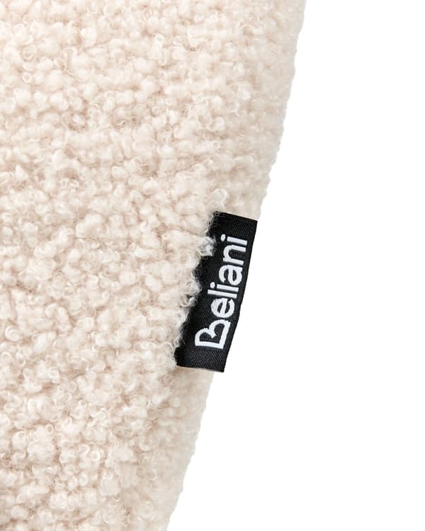 Beige boucle-gyngestol til børn til indretning