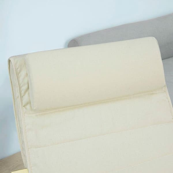 Keinutuoli, FST16-W, Istuinkorkeus 40 cm, Istuinsyvyys 49 cm, Beige