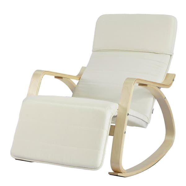 Keinutuoli, FST16-W, Istuinkorkeus 40 cm, Istuinsyvyys 49 cm, Beige