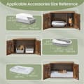 Miniatyrbillede 4 af 6: Gyngestol, SONGMICS LYY10M, 121,5x67x84 cm, Beige
