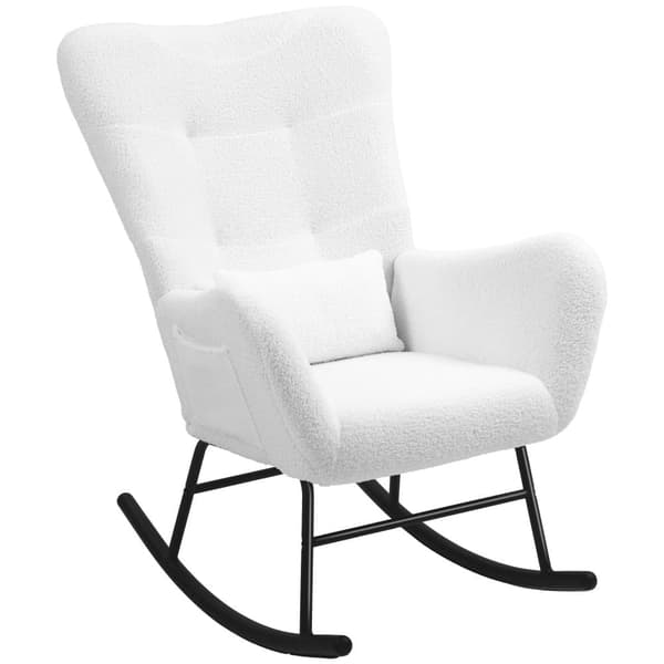 Keinutuoli, 67x95x100 cm, Valkoinen
