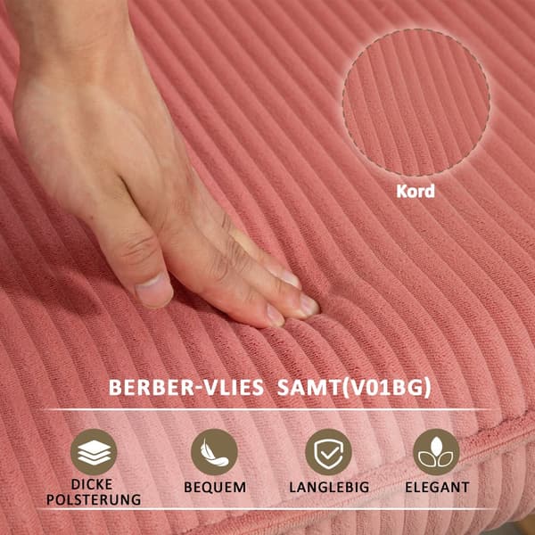 Gynge stol, 98x71x101 cm, Pink