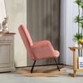 Miniatyrbillede 7 af 9: Gynge stol, 98x71x101 cm, Pink