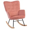 Miniatyrbillede 1 af 9: Gynge stol, 98x71x101 cm, Pink