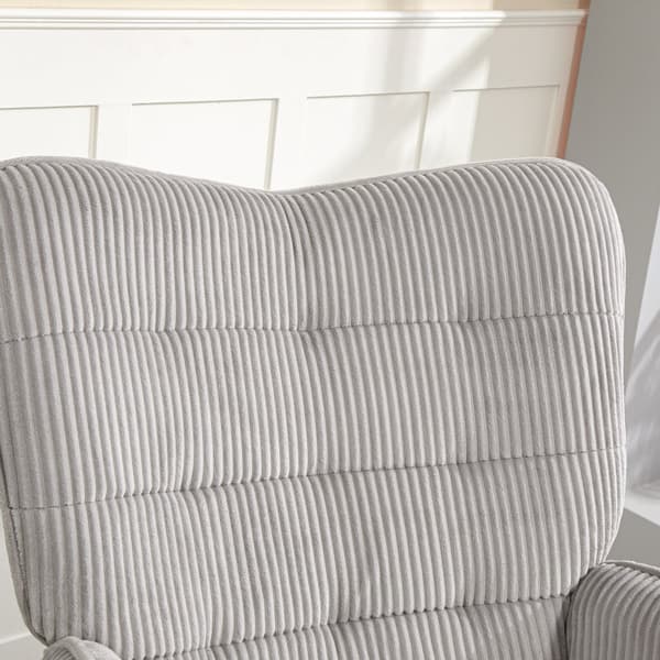 Gynge stol, 98x71x101 cm, Lys Grå