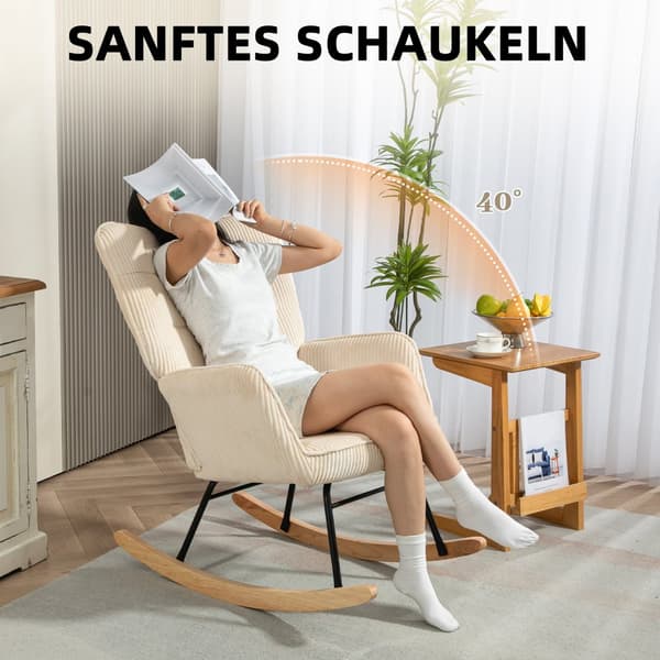 Gungstol, 98x71x101 cm, Beige