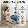Miniatyrbild 6 av 9: Gungstol, 98x71x101 cm, Beige