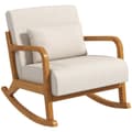 Miniatyrbillede 1 af 9: Gynge stol, 64.5x92x81.5 cm, Creme