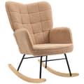 Miniatyrbillede 9 af 9: Gynge Stol, 98x71x101 cm, Brun