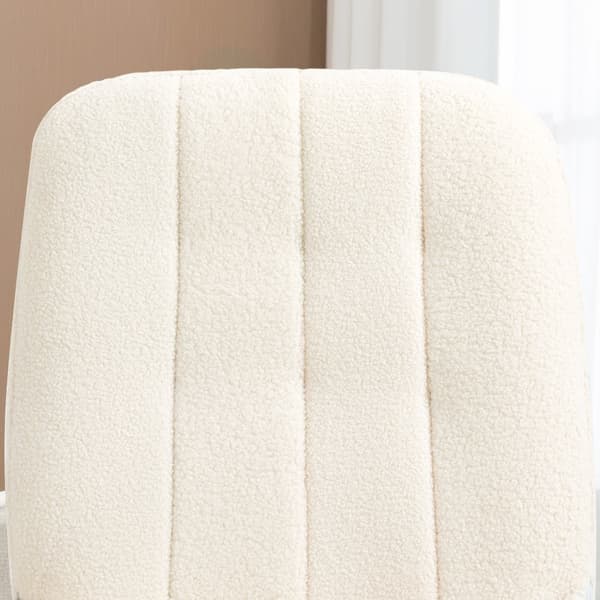 Gynge Stol, 63x95x97 cm, Creme Hvid
