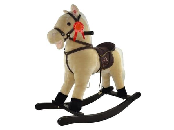 Gyngehest, beige