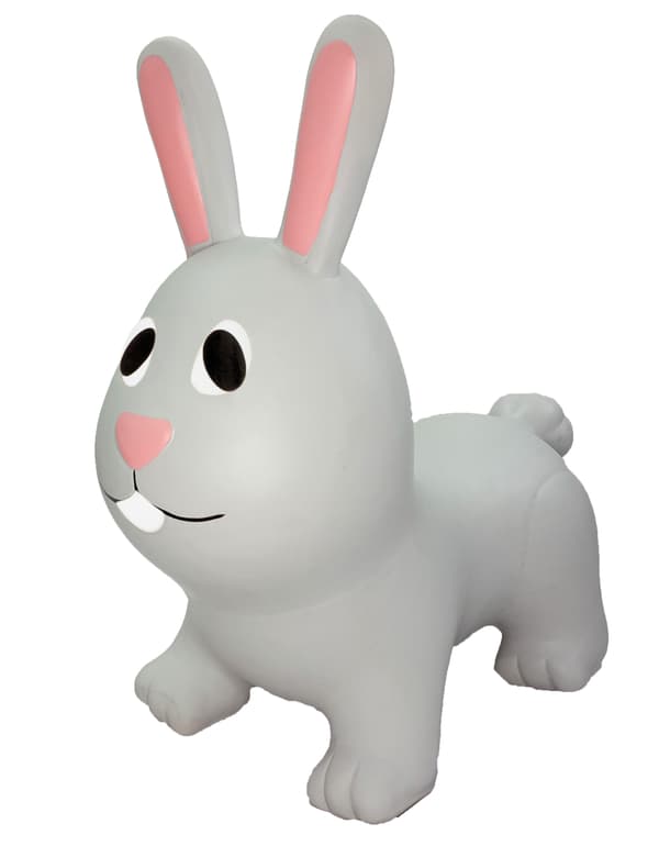 Gerardo Toys Jumpy Kanin Grå