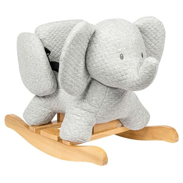 NATTOU - Tembo jacquard elefantrocker - 64 x 34 cm - 10 till 36 månader - 100% bomull - Grå
