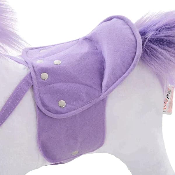 Rootz Kids Walking Horse - Game Horse - Ridhäst - Ridning - Unicorn Horse - Lila - 55 x 23 x 60 cm
