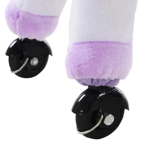 Rootz Kids Walking Horse - Game Horse - Ridhäst - Ridning - Unicorn Horse - Lila - 55 x 23 x 60 cm