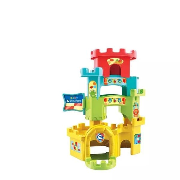 Castle Pyramid Ball Tower - CLEMENTONI - Återvunnen plastleksak - För barn från 10 månader
