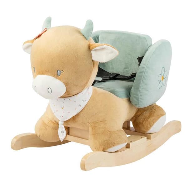 NATTOU - Cow rocker Mila beige