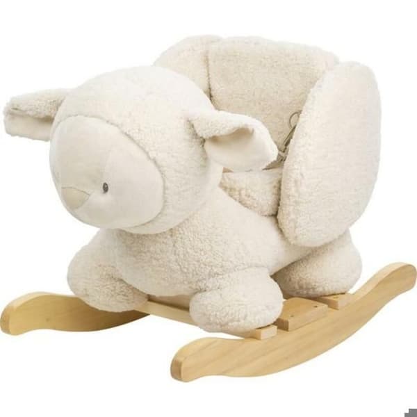 Nattou - Teddy the ecru sheep rocker