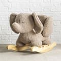 Miniatyrbild 1 av 3: Nattou - Rocking Teddy the elephant taupe