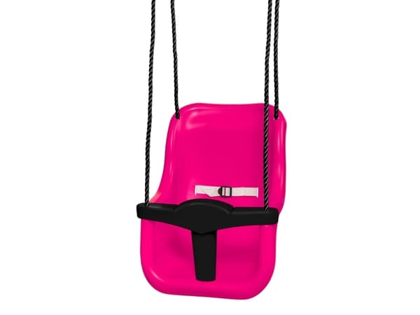 Hörby Bruk Baby Gunga Hög Exklusiv Cerise/Svart