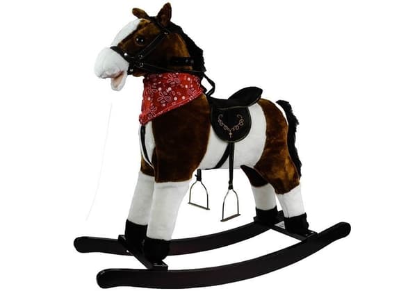 Gunghäst Mörkbruna Sounds Moves Munsvans 74 cm
