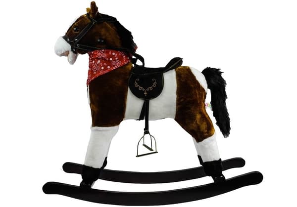 Gunghäst Mörkbruna Sounds Moves Munsvans 74 cm