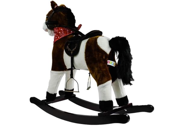 Gunghäst Mörkbruna Sounds Moves Munsvans 74 cm