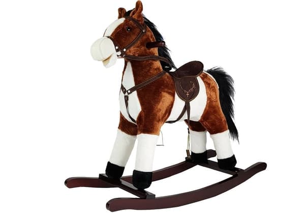Gunghäst Mörkbruna Sounds Moves Munsvans 74 cm
