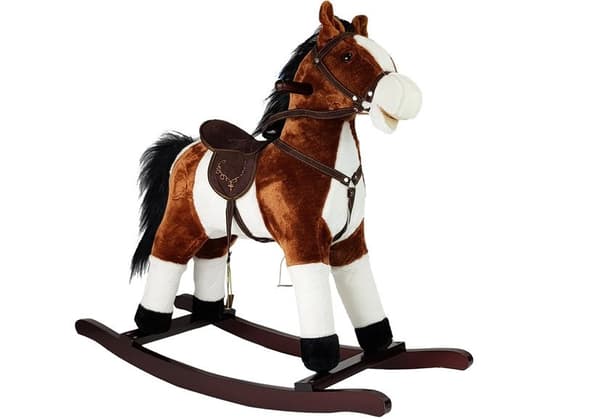 Gyngehest Mørkebrune Sounds Moves Mundhale 74 cm