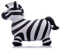 Miniatyrbild 3 av 7: Zebra plysch studsdjur (från 18M)