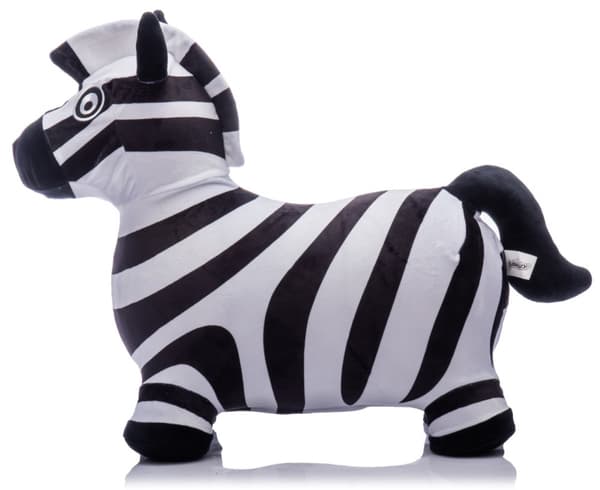 Zebra plysch studsdjur (från 18M)