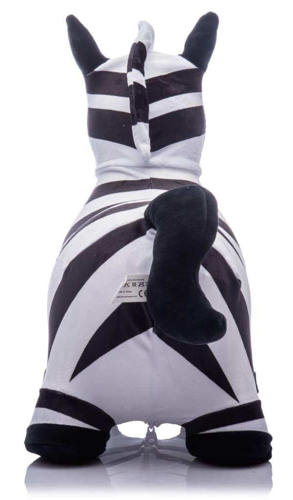 Zebra plysch studsdjur (från 18M)