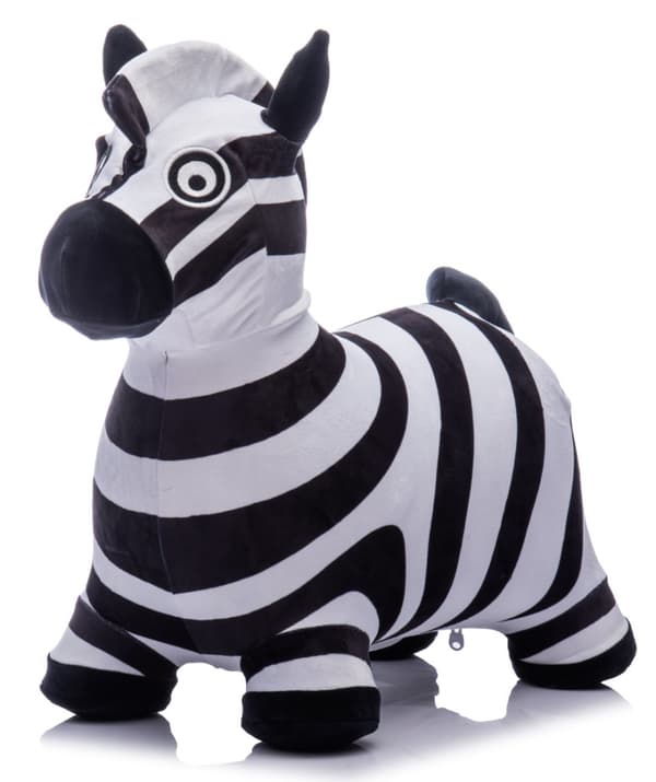 Zebra plysch studsdjur (från 18M)