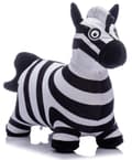Miniatyrbild 7 av 7: Zebra plysch studsdjur (från 18M)