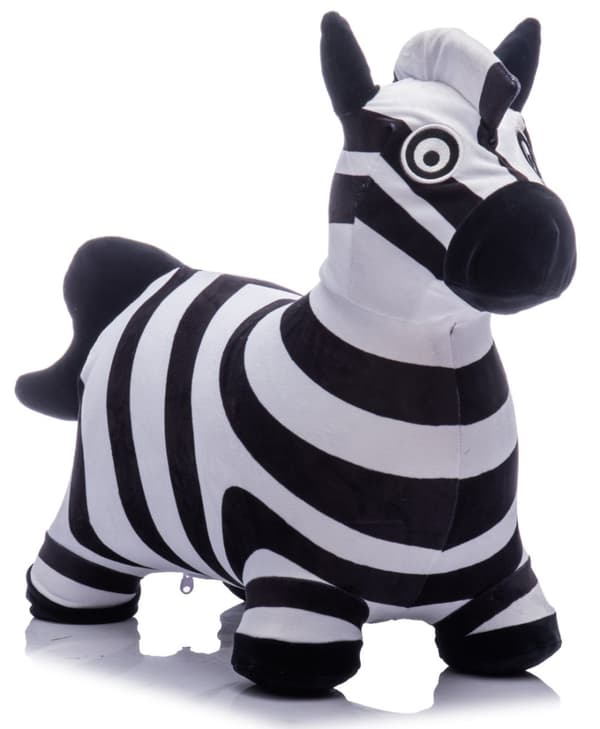 Zebra plysch studsdjur (från 18M)