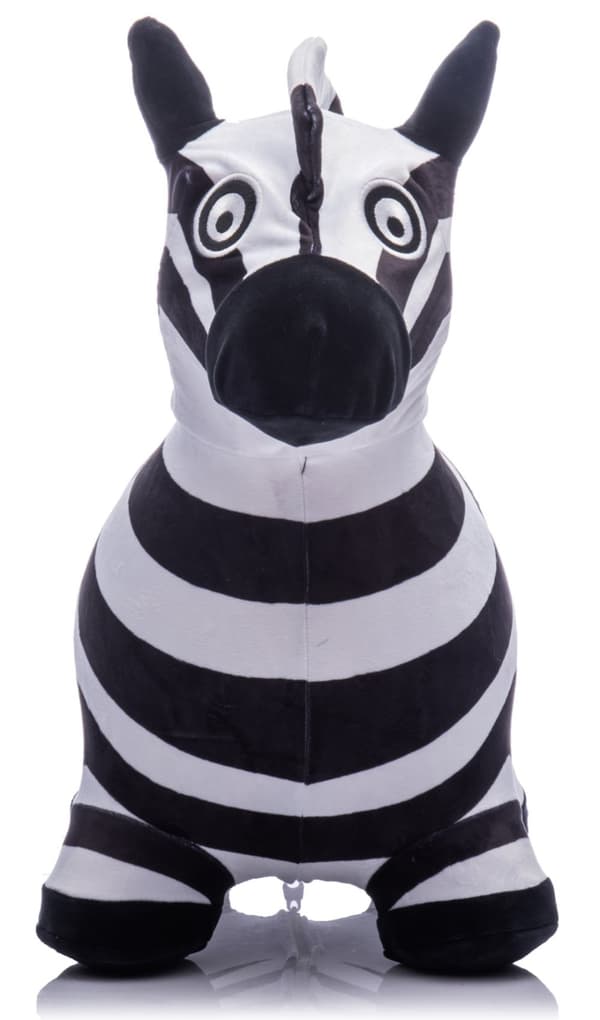 Zebra plysch studsdjur (från 18M)
