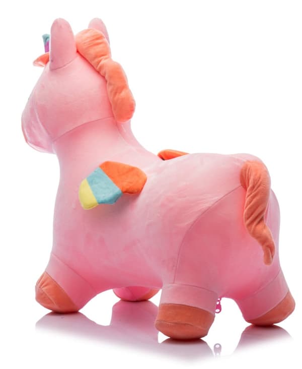 Enhörning Plysch Studsdjur, Pink (från 18M)