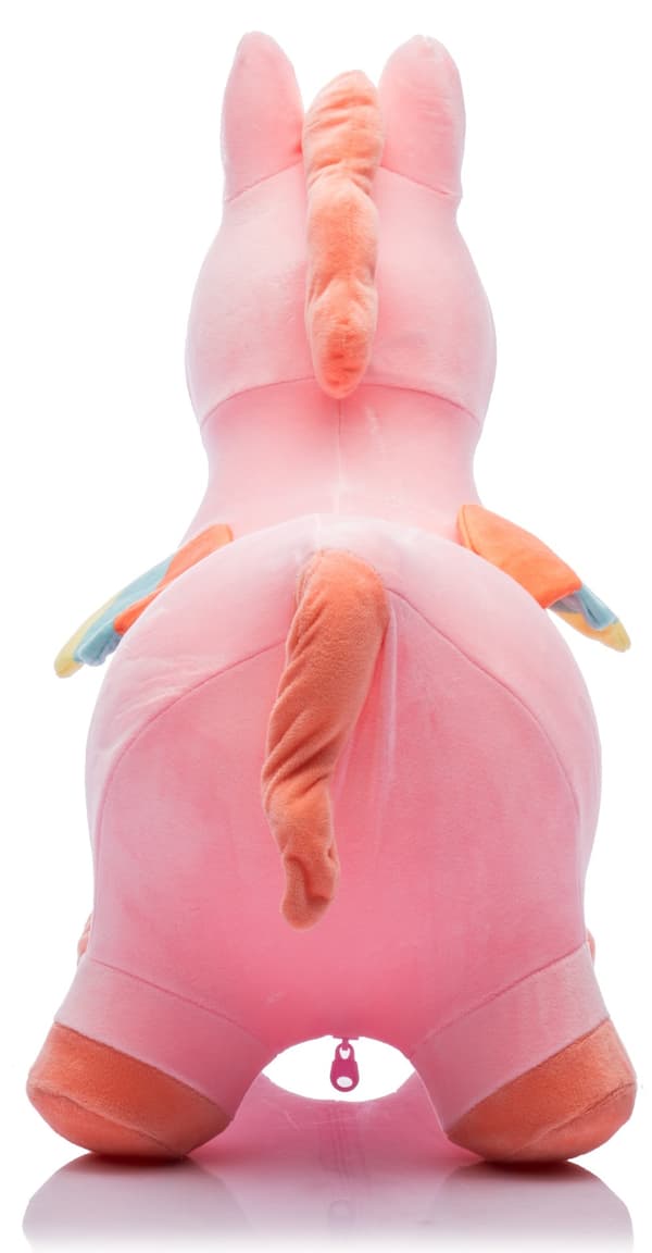 Enhörning Plysch Studsdjur, Pink (från 18M)