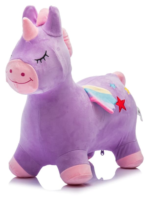 Enhörning Plysch Studsdjur, lila (från 18M)