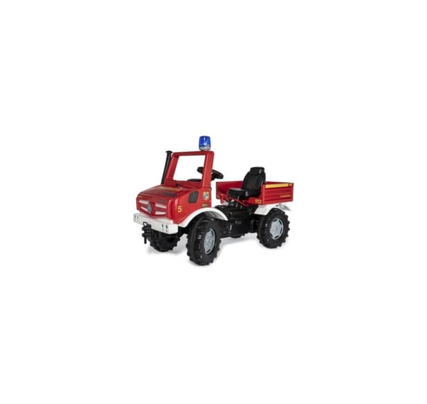 Børnebil med pedaler Rolly Unimog Fire