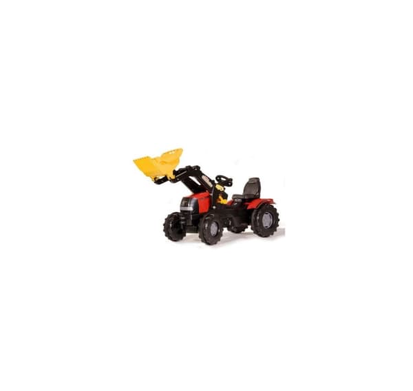 Pedaltraktor FarmTrac Case Puma med skovl