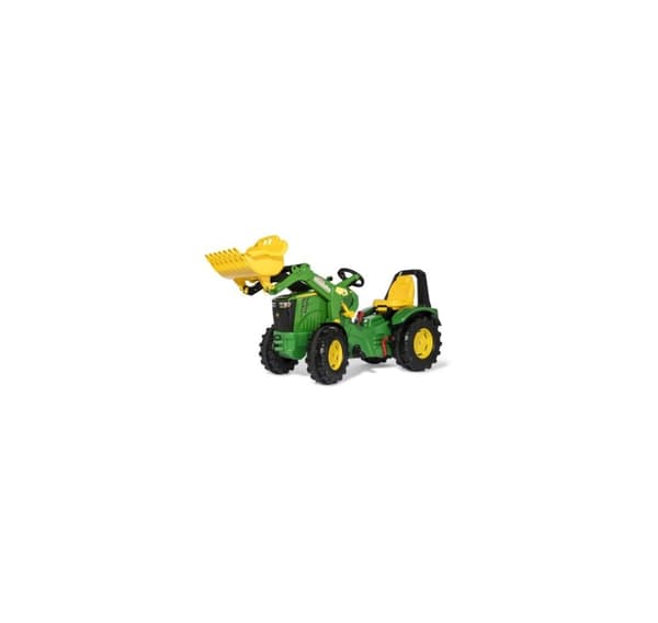 Pedaltraktor Rolly X-trac Premium med JohnDeere 8400R skovl