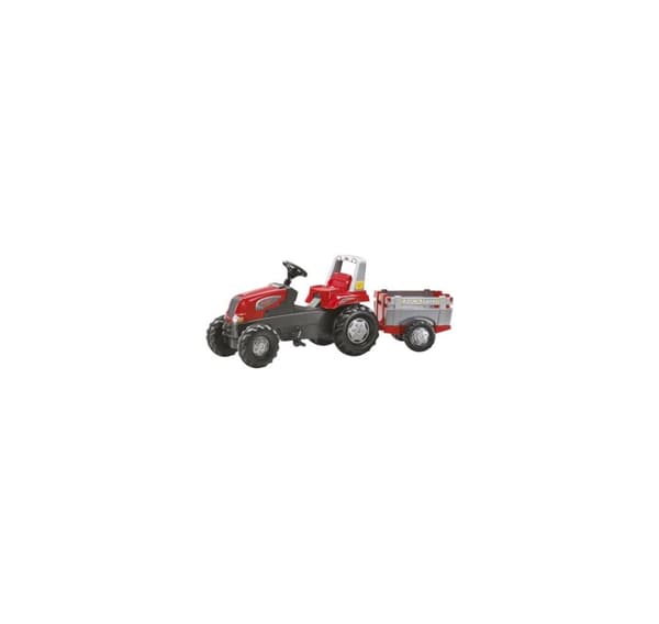 Pedaltraktor Rolly Junior RT med släp