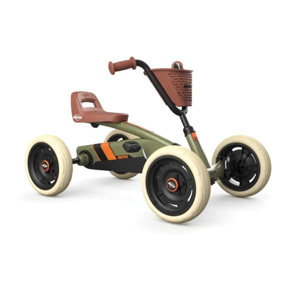Berg Buzzy Retro Grønn gokart for barn med pedaler