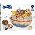 Miniatyrbild 3 av 6: Noahs Ark Balansgunga - Small Foot - Safari - 12 stycken - Från 3 år - Trä
